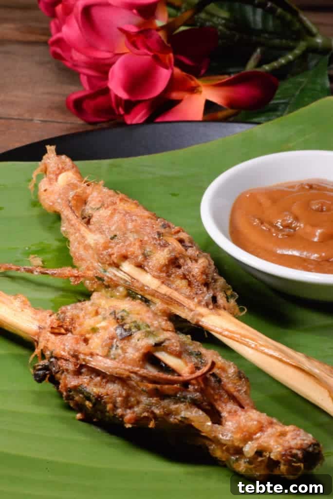 Laotian Lemongrass-Stuffed Chicken Skewers (Ua Si Khai) 2 Laotian stuffed lemongrass