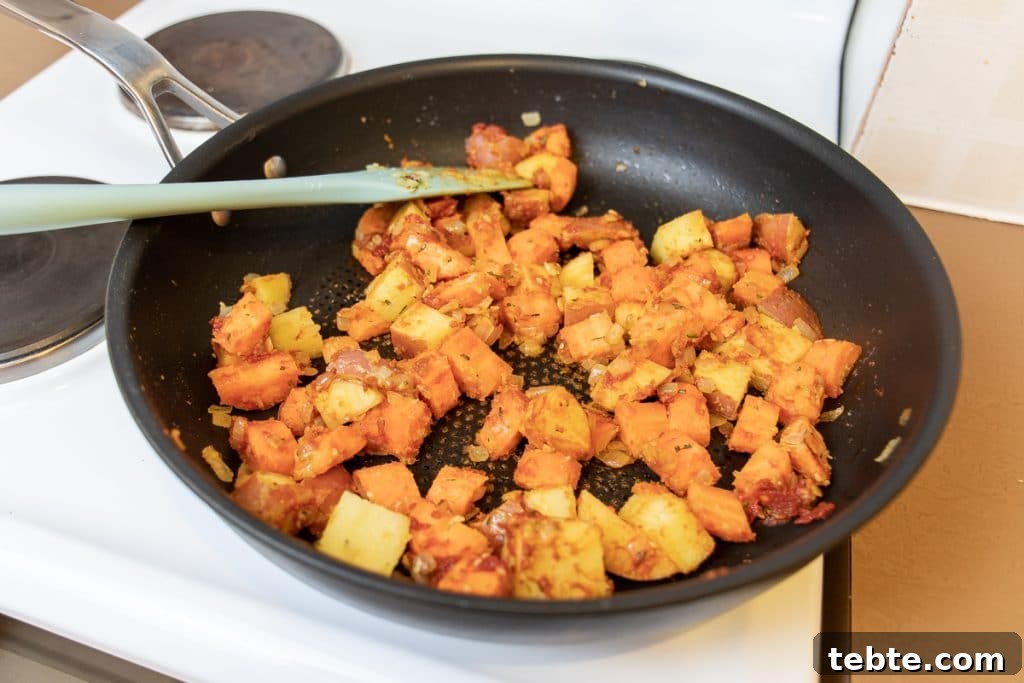 Leftover Roast Lamb Stew Recipe for Tender, Flavorful Meals 6 cook off raw flour and tomato paste