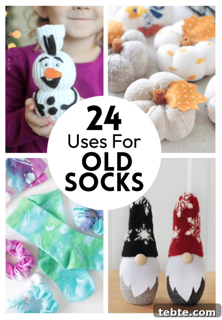 craft projects made from socks