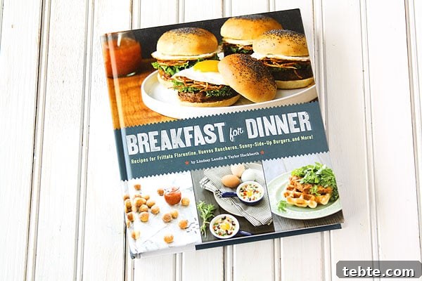 Breakfast For Dinner Cookbook Review | www.chocolatemoosey.com