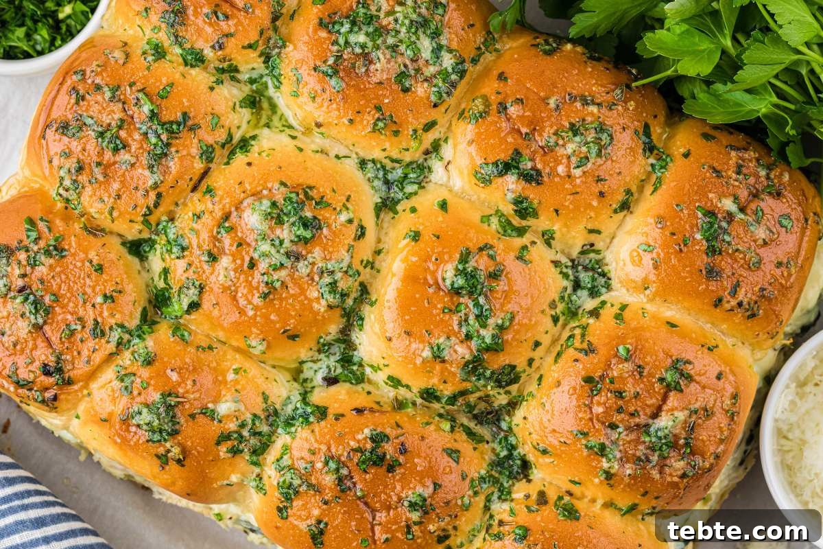 Creamy Chicken and Artichoke Sliders: Savory Party Bites 11 close up of baked golden brown slider tops.