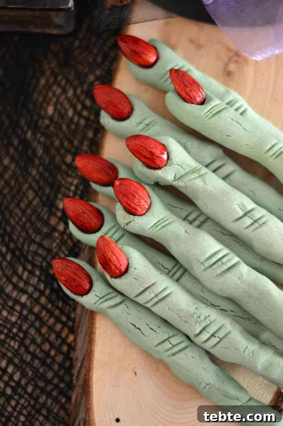 Original witch finger cookie photo