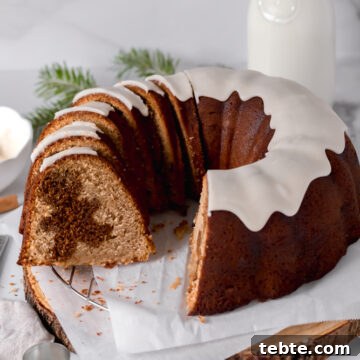Spiced Gingerbread Bundt Cake Recipe with Molasses Glaze 11 img 7816 10