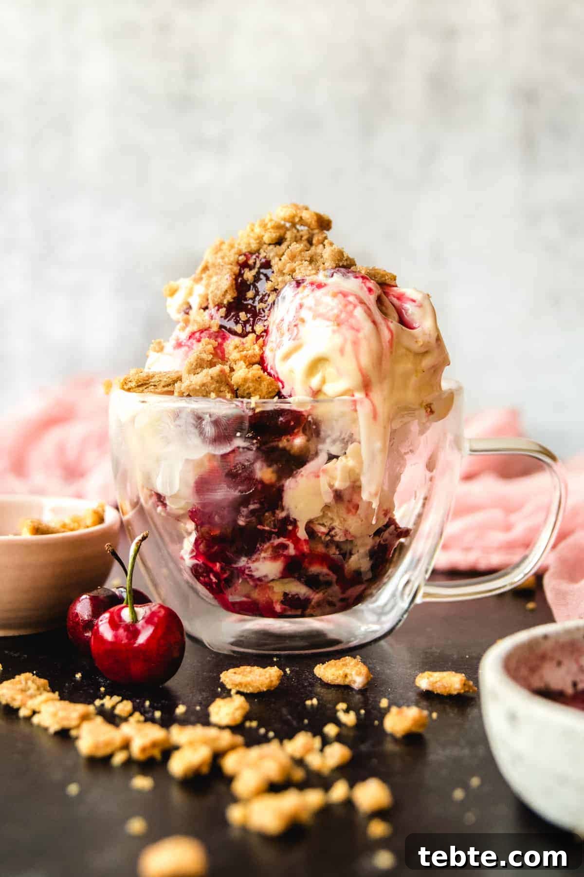 Cherry lovers will want to make this delicious bourbon cherry cheesecake ice cream to enjoy all summer long