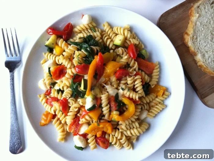 Roasted Red Pepper Pasta recipe