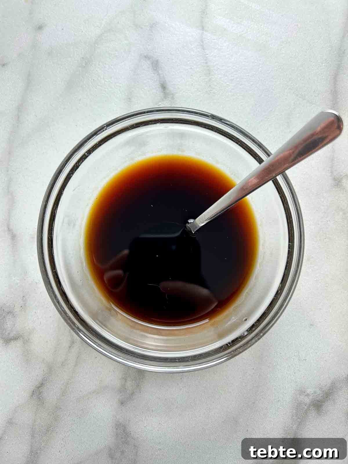 sauce ingredients in bowl