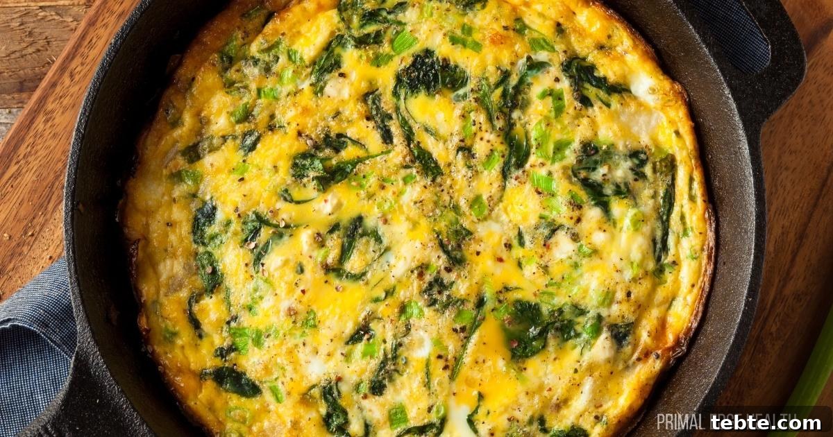 13 High-Protein Game Day Breakfasts to Fuel Your Morning 7 A picture of easy keto breakfast frittata.