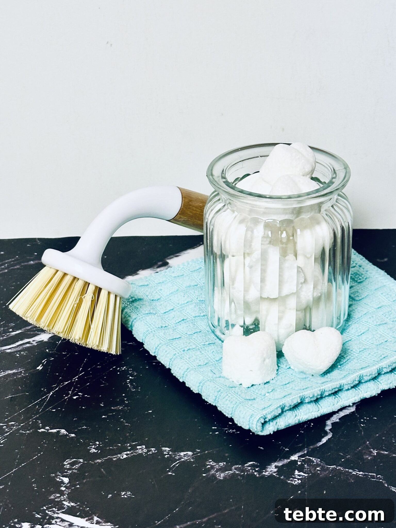 DIY Dishwasher Pods with 4 Simple Ingredients 2 jar of homemade dishwashing pods on table