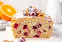 Classic Cranberry Orange Pound Cake Recipe