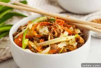 Keto Egg Roll in a Bowl: Low-Carb One-Pan Recipe