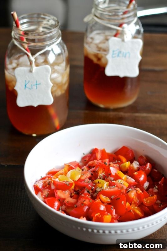 Tomato Dip Recipe for a Farm-to-Table Dinner Party 4 Fresh Tomato Dip Recipe via The Kittchen