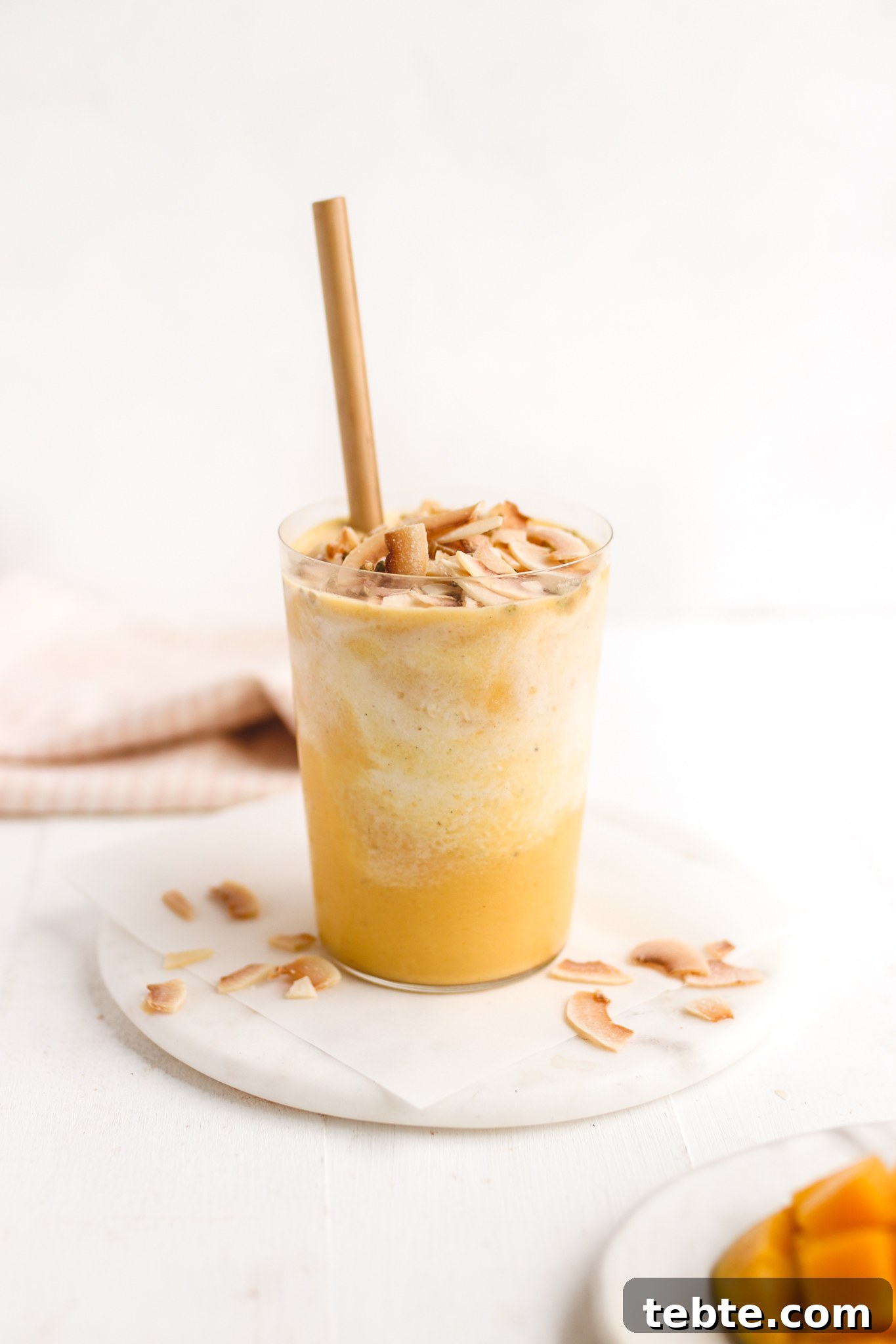 Mango Creamsicle Smoothie Vegan