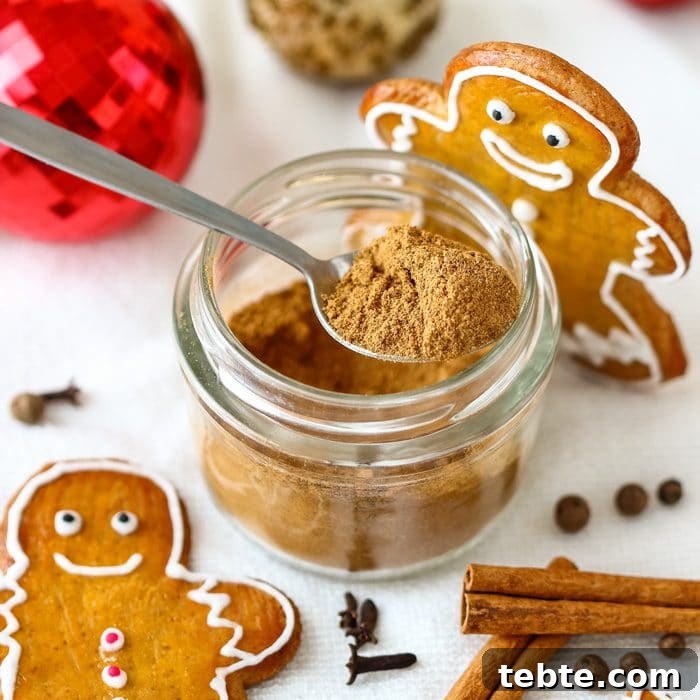 How to Make Gingerbread Syrup for Coffee and Cocktails 2 Homemade Gingerbread Spice Mix Image
